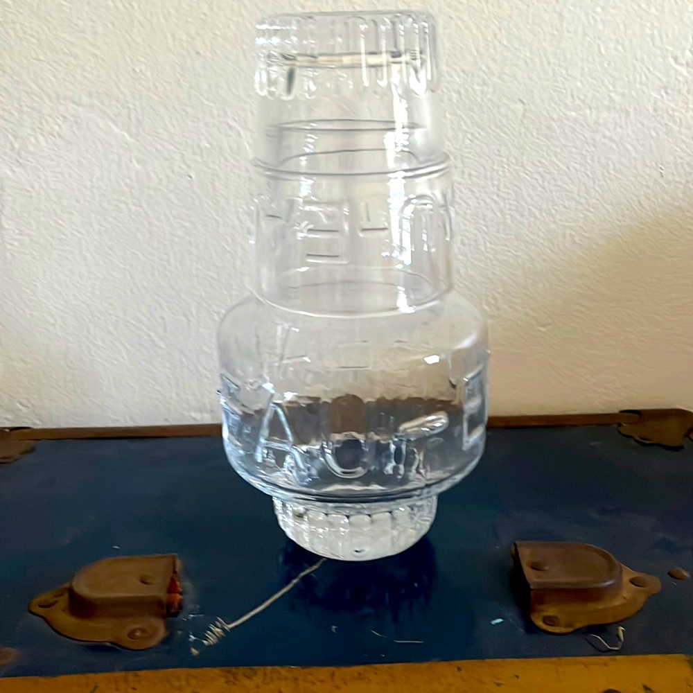 Tumble Up water carafe